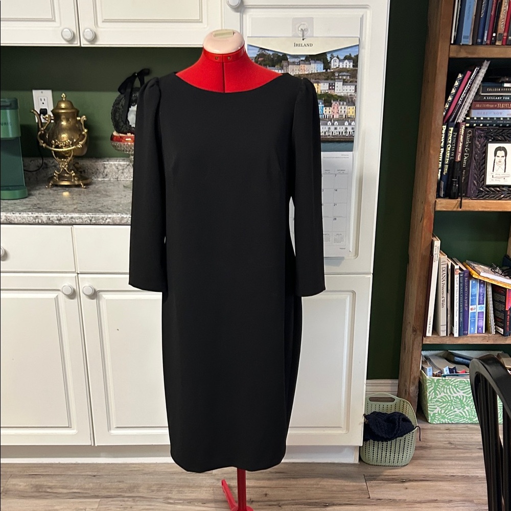 Calvin Klein Collection Black 3/4 sleeve dress